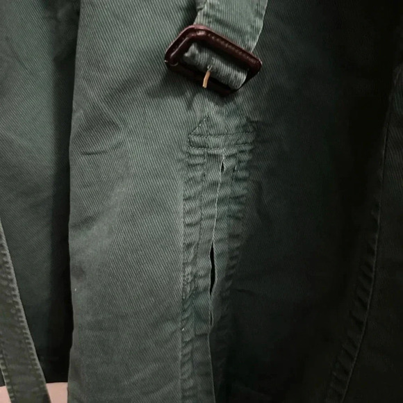 American Eagle Women’s Green Trenchcoat Size Xs - Picture 10 of 10